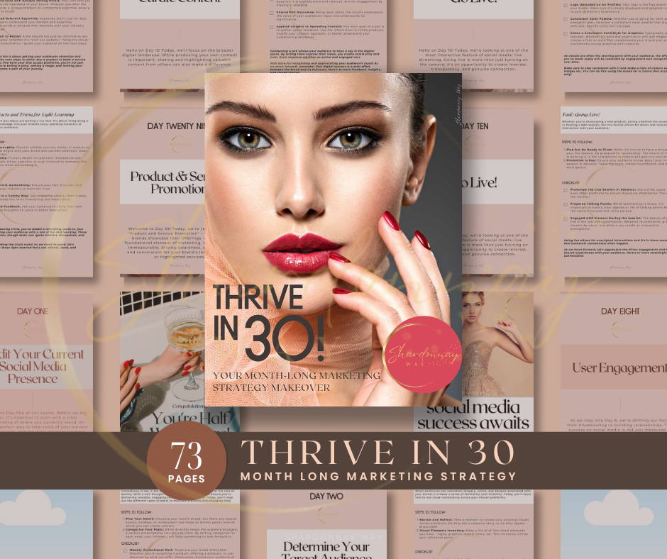 Thrive in 30 eBook