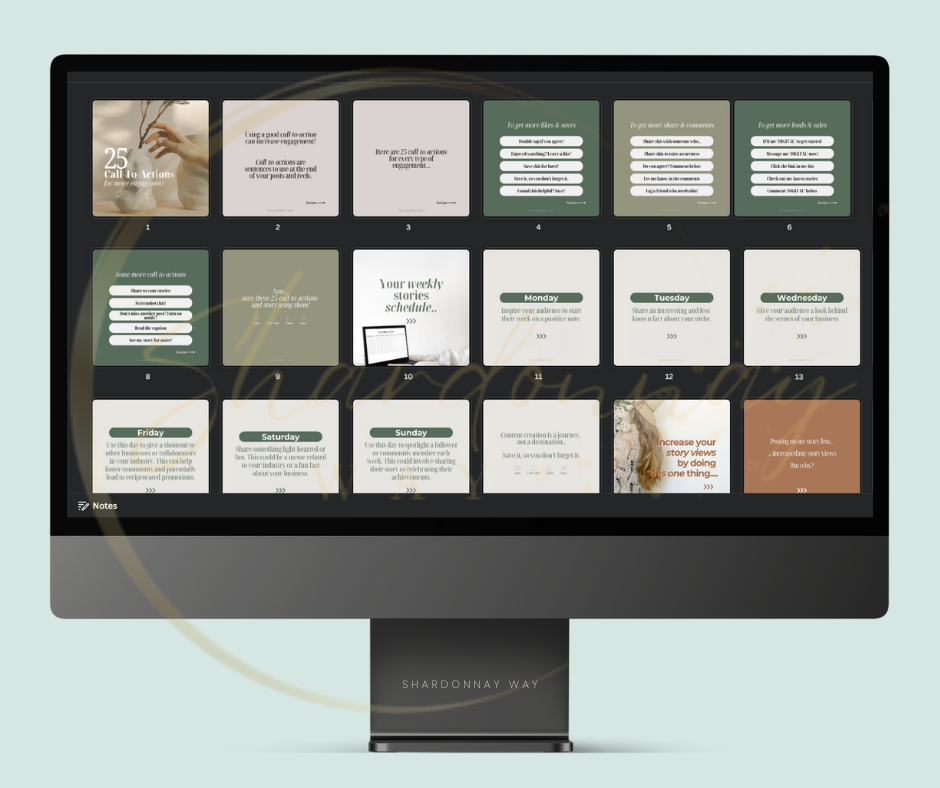30 Days of Done For You Marketing Carousels for Ambitious Entrepreneurs