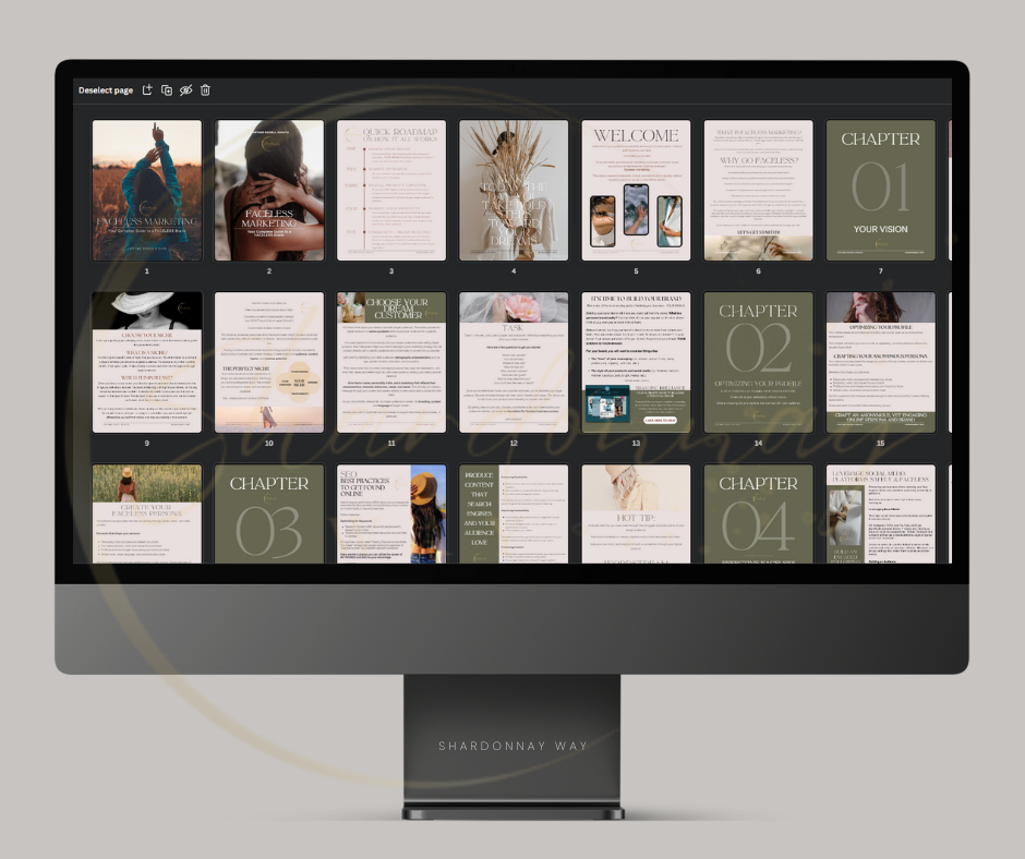 Faceless Marketing EBook