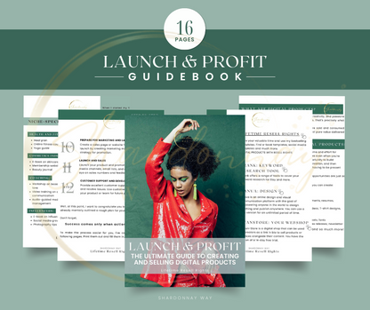 Launch and Profit eBook & Workbook