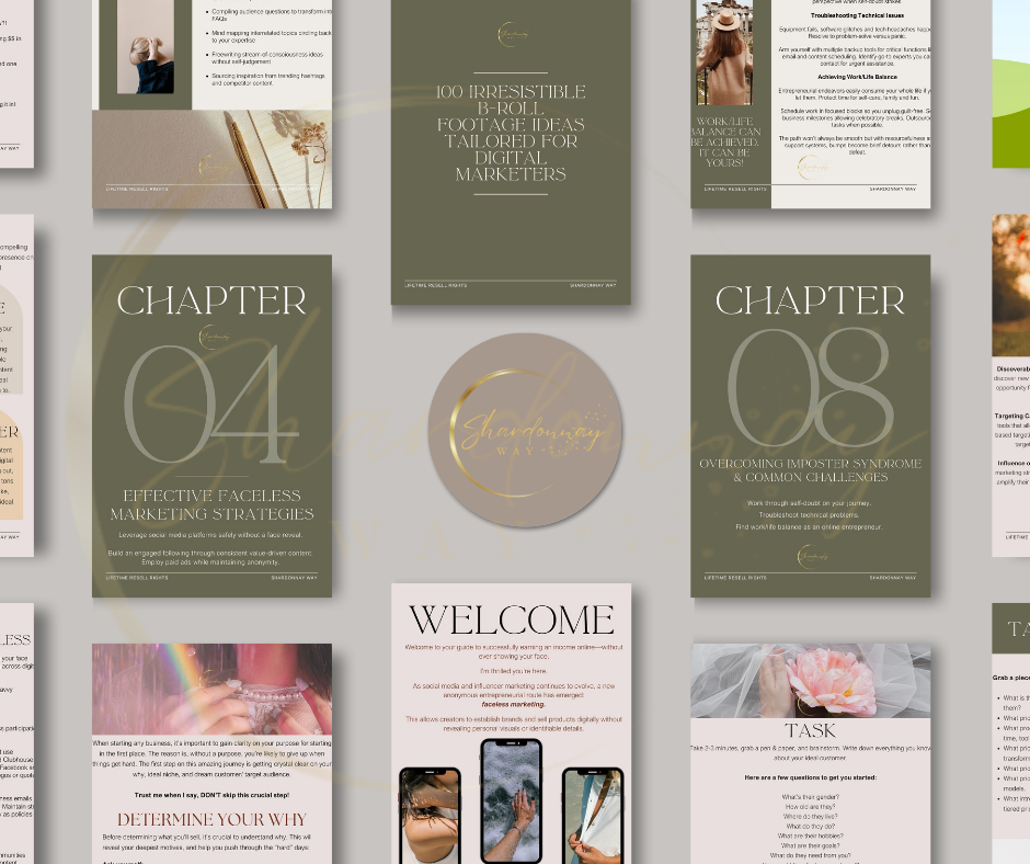 Faceless Marketing EBook