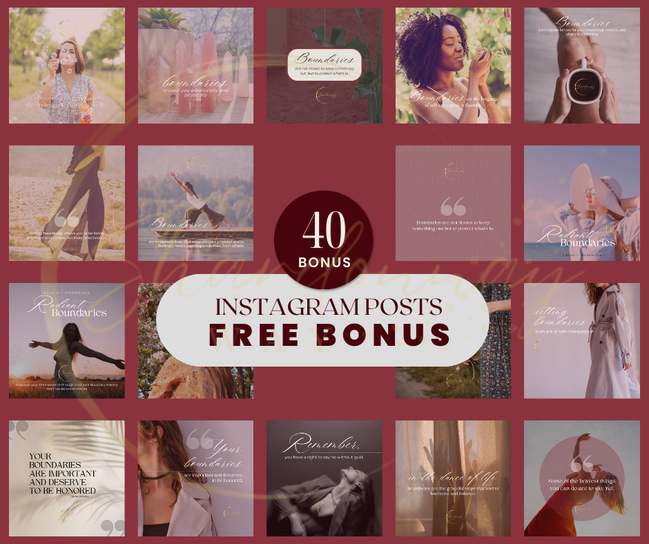 Radiant Boundaries eBook & Workbook
